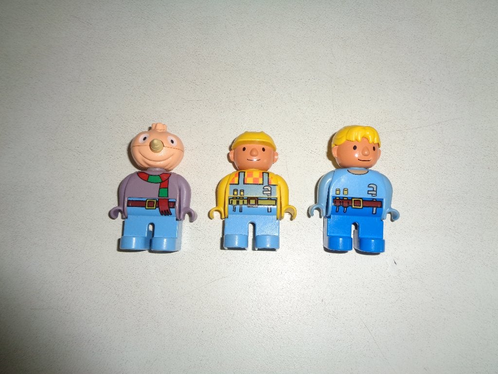 Duplo Bob de Bouwer poppetjes., Ophalen of Verzenden, Zo goed als nieuw, Duplo
