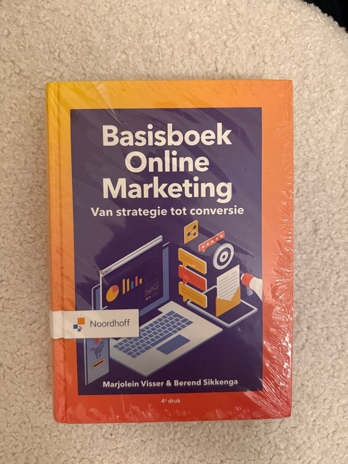 Basisboek Online Marketing - Marjolein Visser, Ophalen of Verzenden, Nieuw, Economie en Marketing