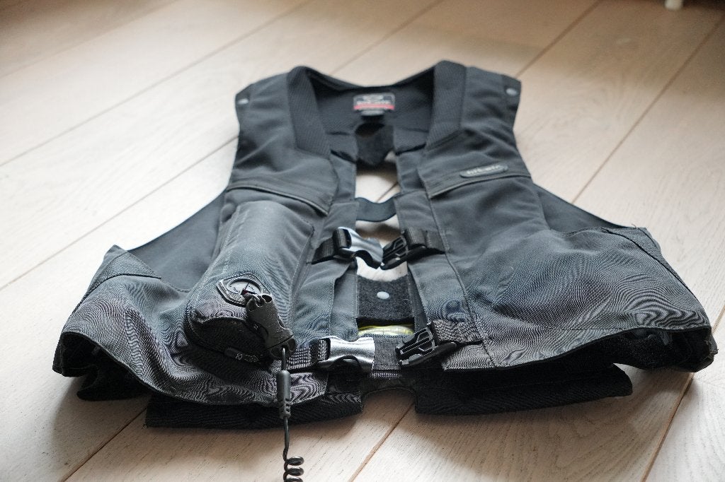 Airbagvest - Evolution MLV-C, Dieren en Toebehoren, Paardrijkleding, Dressuur, Ophalen of Verzenden, Zo goed als nieuw, Zwart