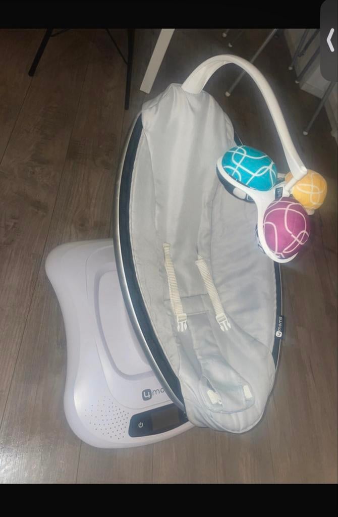4moms mamaRoo 4.0 wipstoel met verkleiner, Gebruikt, Wipstoel, Met gordel(s) of riempje(s), Ophalen