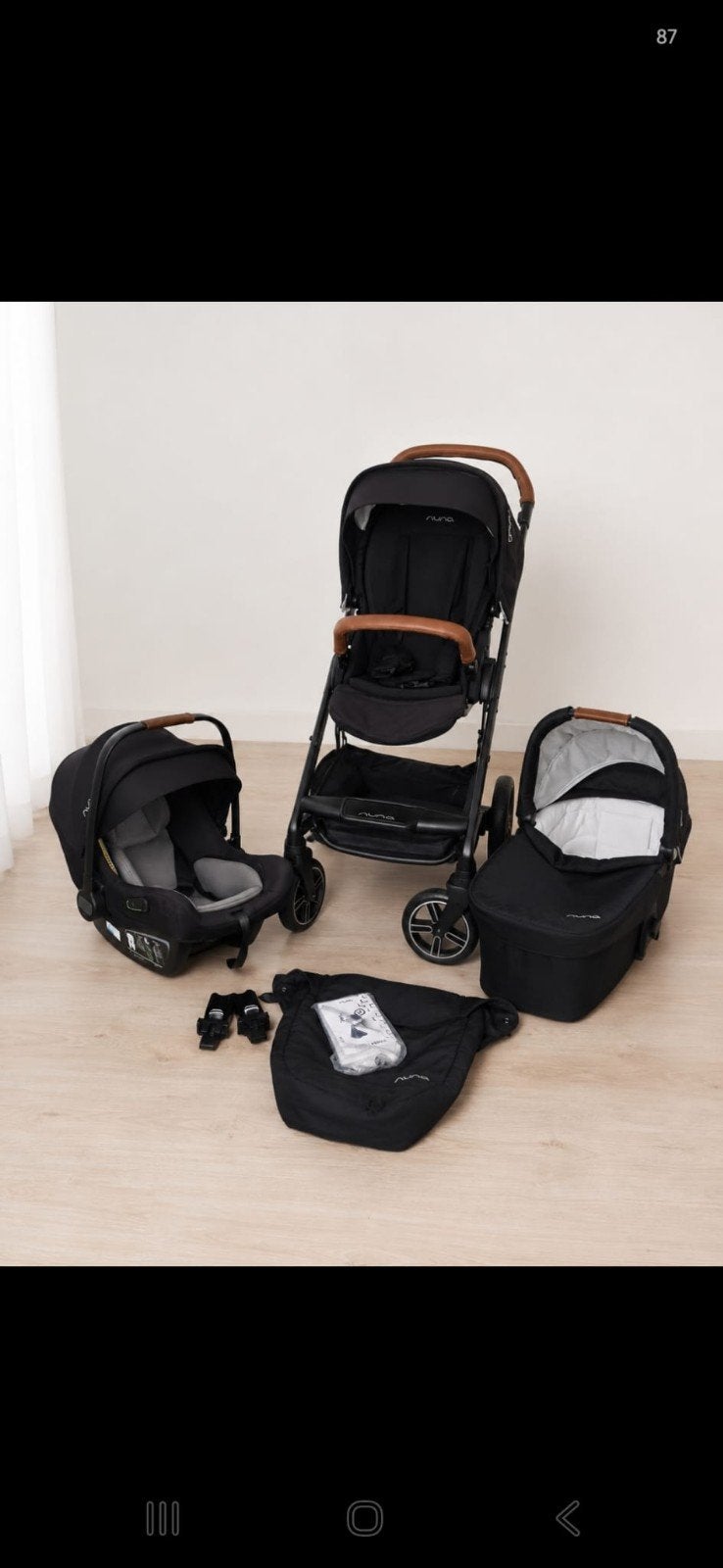 Nuna MIXX Next complete kinderwagenset., Ophalen of Verzenden, Gebruikt, Kinderwagen, Overige merken