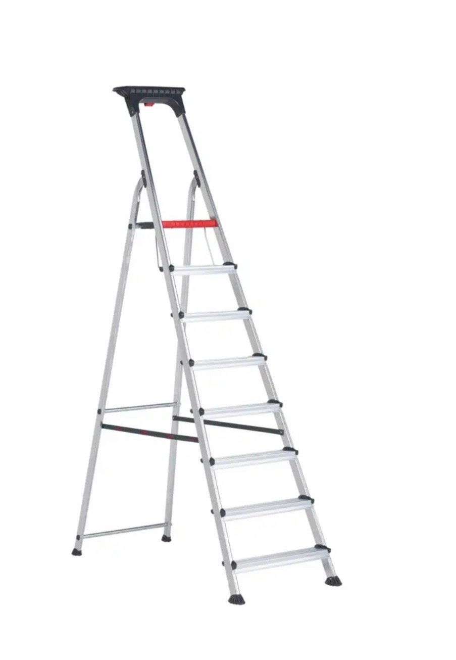 Altrex huishoudtrap Double Decker 8-treeds, Ophalen, Trap, Zo goed als nieuw, Opvouwbaar of Inschuifbaar