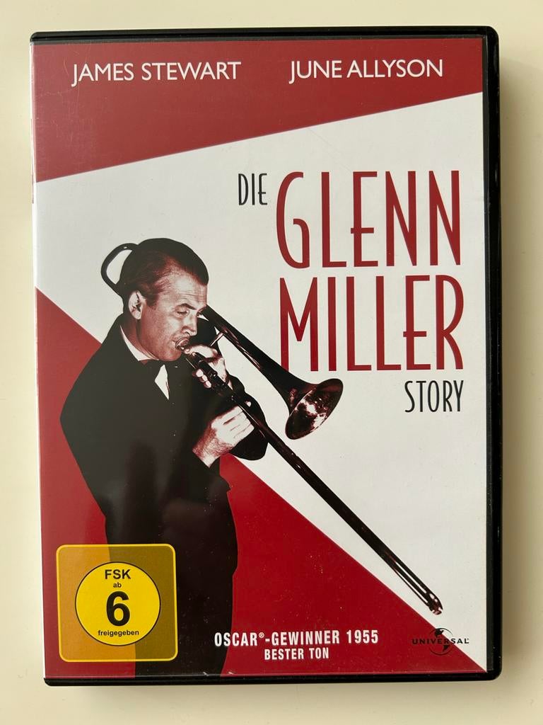 - The Glenn Miller Story - Klassieke muziekfilm, Vanaf 6 jaar, Ophalen of Verzenden, Zo goed als nieuw, Muziek en Concerten