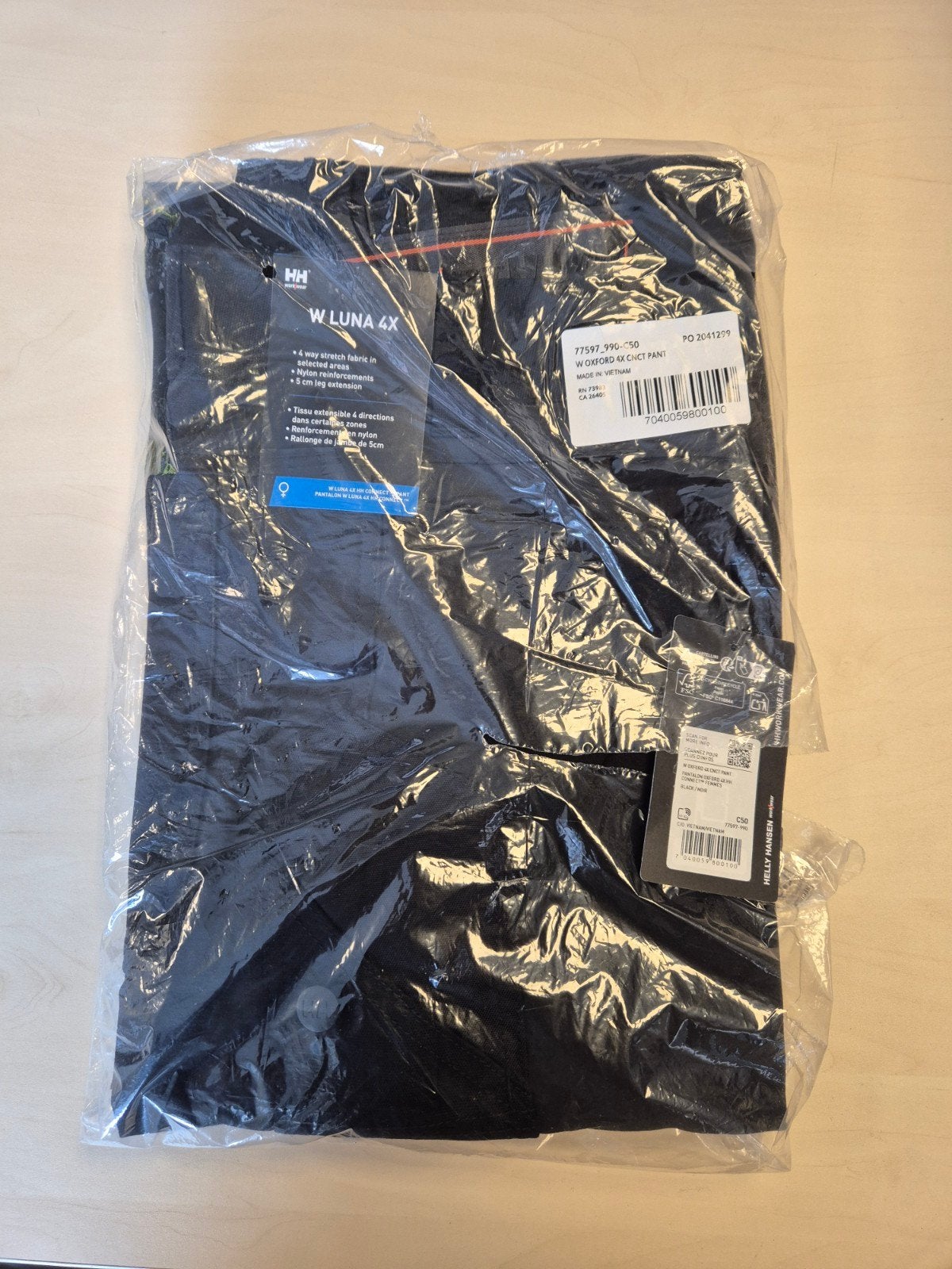 Nieuw! Helly Hansen werkbroek zwart maat 50, Ophalen of Verzenden, Nieuw, Broek