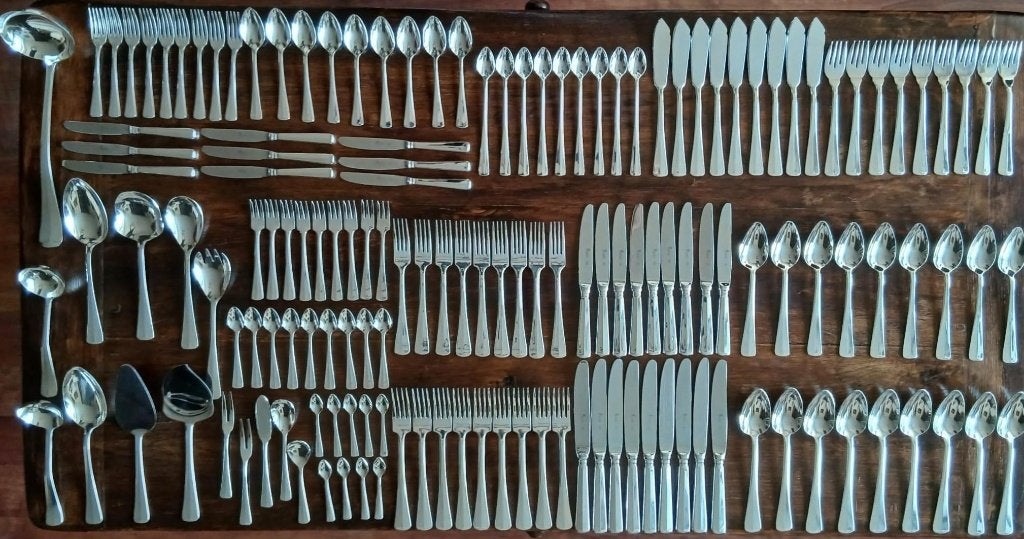 Foto 7 van EXCLUSIEF BEZIT! Verzilverd SOLA-100 Nieuwstaat 150-delig