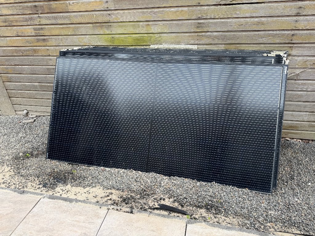 12 zonnepanelen 550W met optimizers €1000,-, Doe-het-zelf en Verbouw, Zonnepanelen en Toebehoren, Ophalen, Nieuw, Paneel