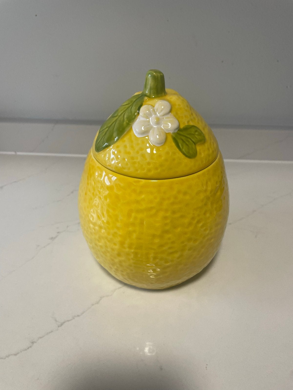 Nieuwe Livarno Home Citrus Trinket Box - Dolomiet, Brocante, Nieuw, Ophalen of Verzenden, Steen/keramiek