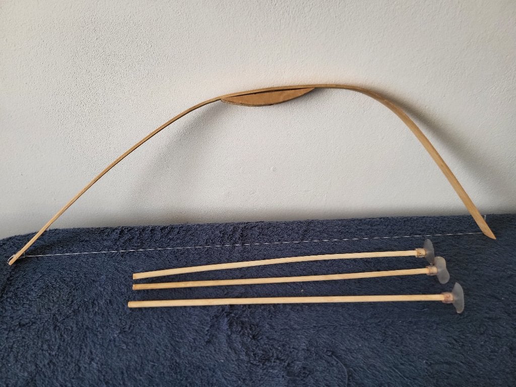 houten kinder pijl en boog, Ophalen, Gebruikt