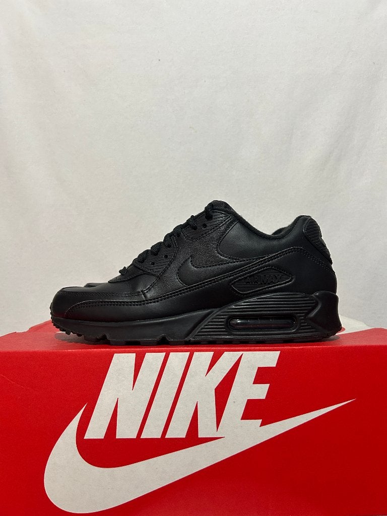 ALS NIEUW! Maat 41 - Nike Air Max 90 Leather Black, Verzenden, Zwart, Nike, Nike