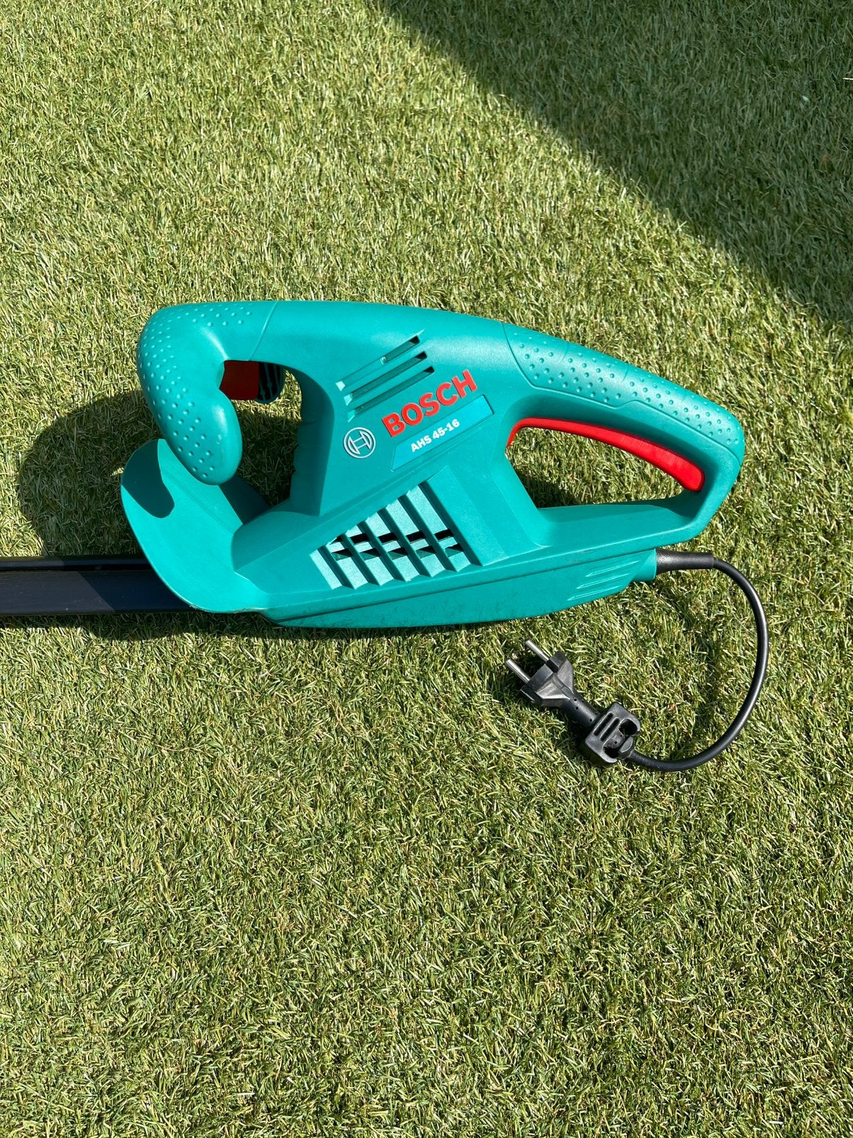 Bosch elektrische heggenschaar AHS 45-16, Ophalen of Verzenden, Zo goed als nieuw, Elektrisch, Bosch
