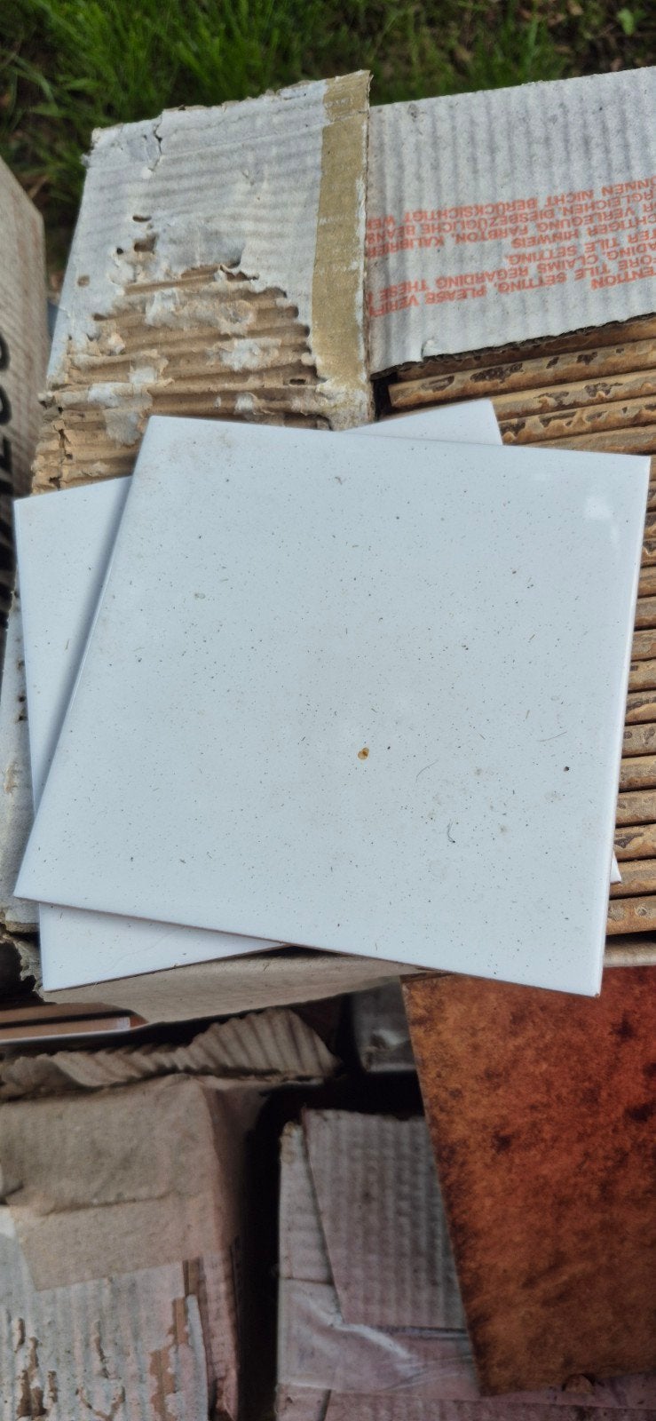 Oude tegels - Inalco, Made in Spain, Doe-het-zelf en Verbouw, Ophalen, Nieuw, Minder dan 20 cm, Minder dan 20 cm