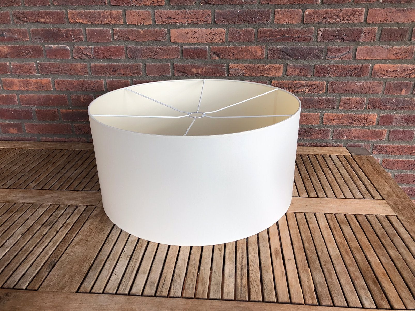 Mooie hang/ plafond lamp, Ophalen, Rond, 30 cm, Zo goed als nieuw