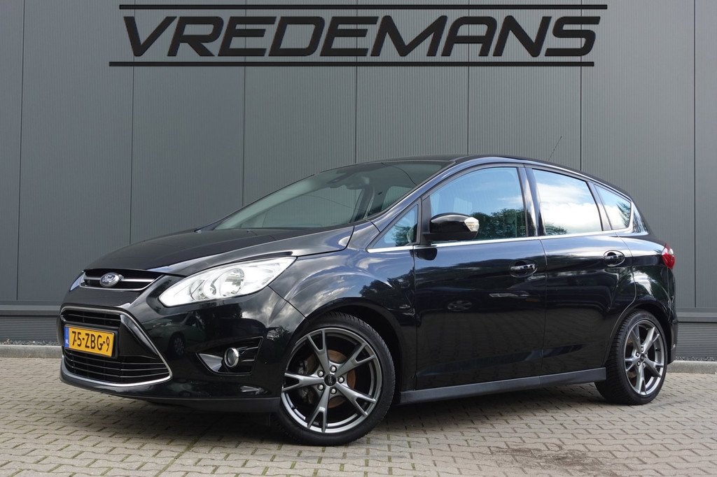 Ford C-Max 1.6 Titanium, Auto's, Voorwielaandrijving, 4 cilinders, Zwart, Origineel Nederlands
