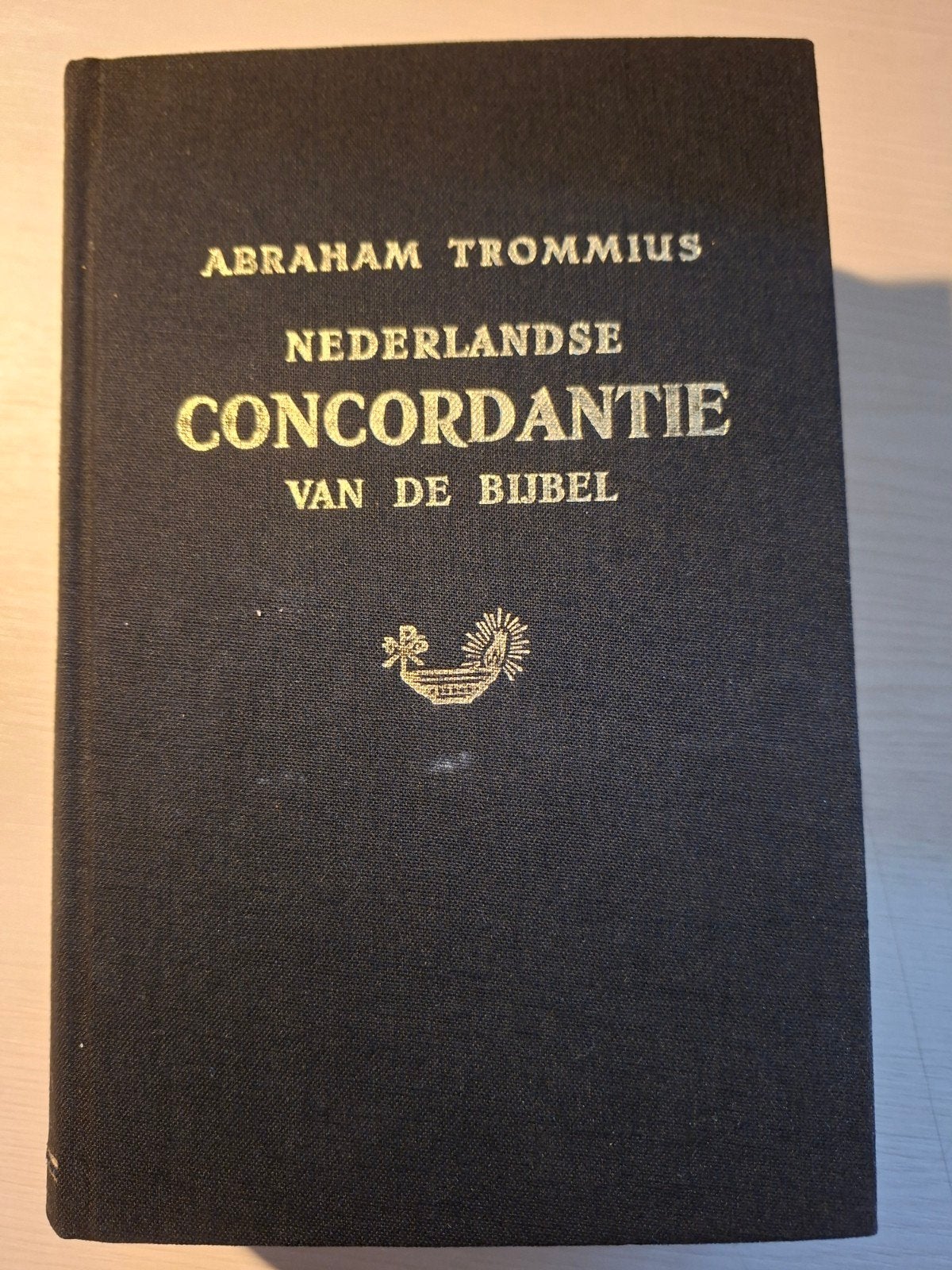 Nederlandse Concordantie van de Bijbel - Abraham Trommius, Antiek en Kunst, Antiek | Boeken en Bijbels, Ophalen of Verzenden, Abraham Trommius