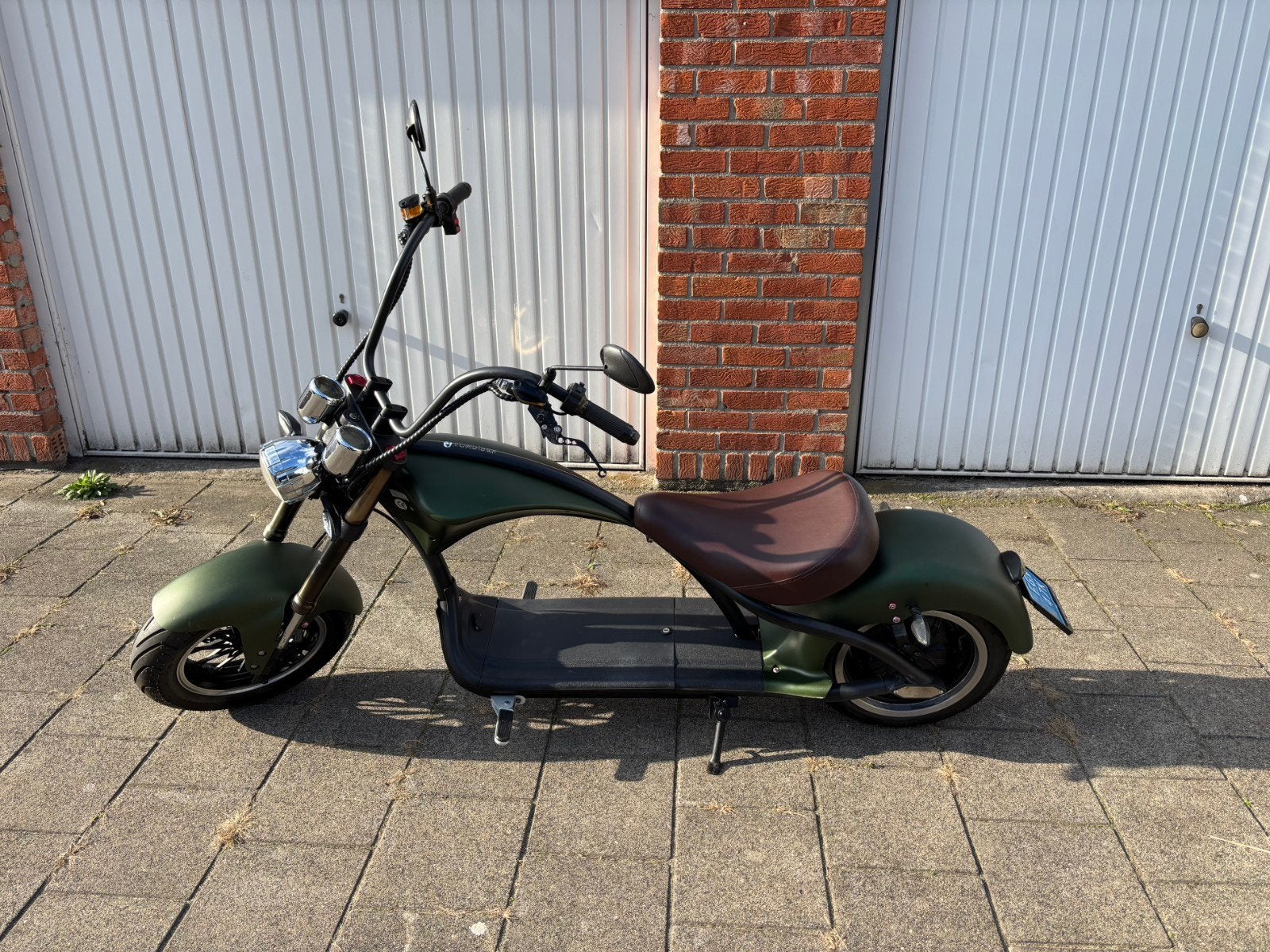 Stoere elektrische chopper, Fietsen en Brommers, Ophalen, Gebruikt, Onbekend