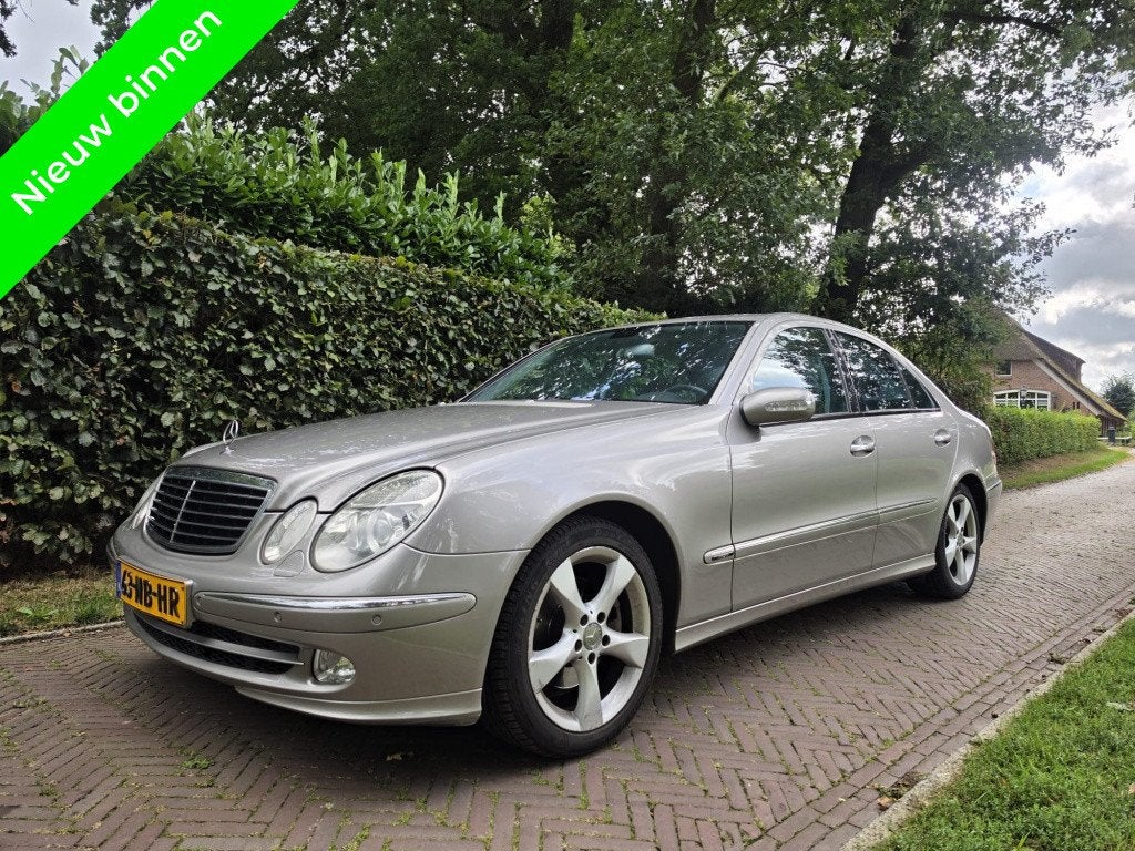 Mercedes-Benz E-Klasse 220 CDI Avantgarde (bj 2003), Auto's, Automaat, 15 km/l, Gebruikt, 4 cilinders