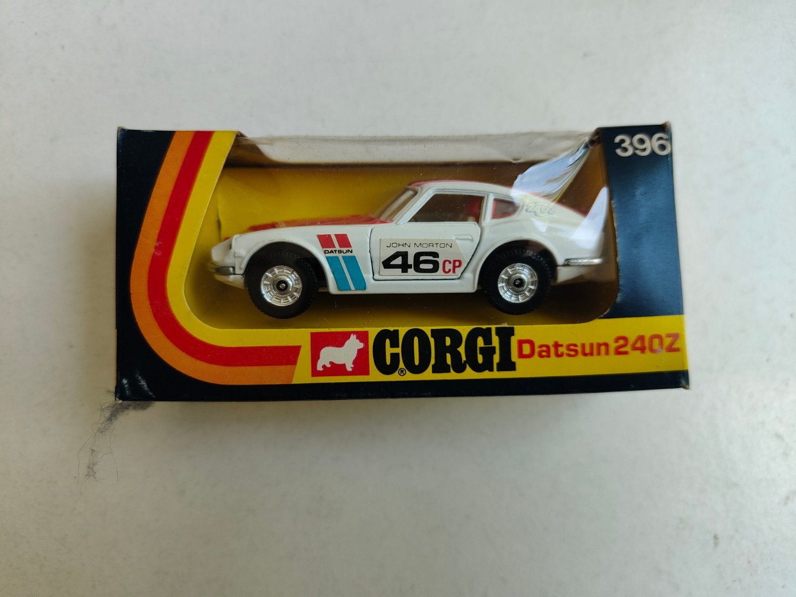 Corgi Toys 396: Datsun 240 Z in Doos., Ophalen of Verzenden, Zo goed als nieuw, Auto, Corgi