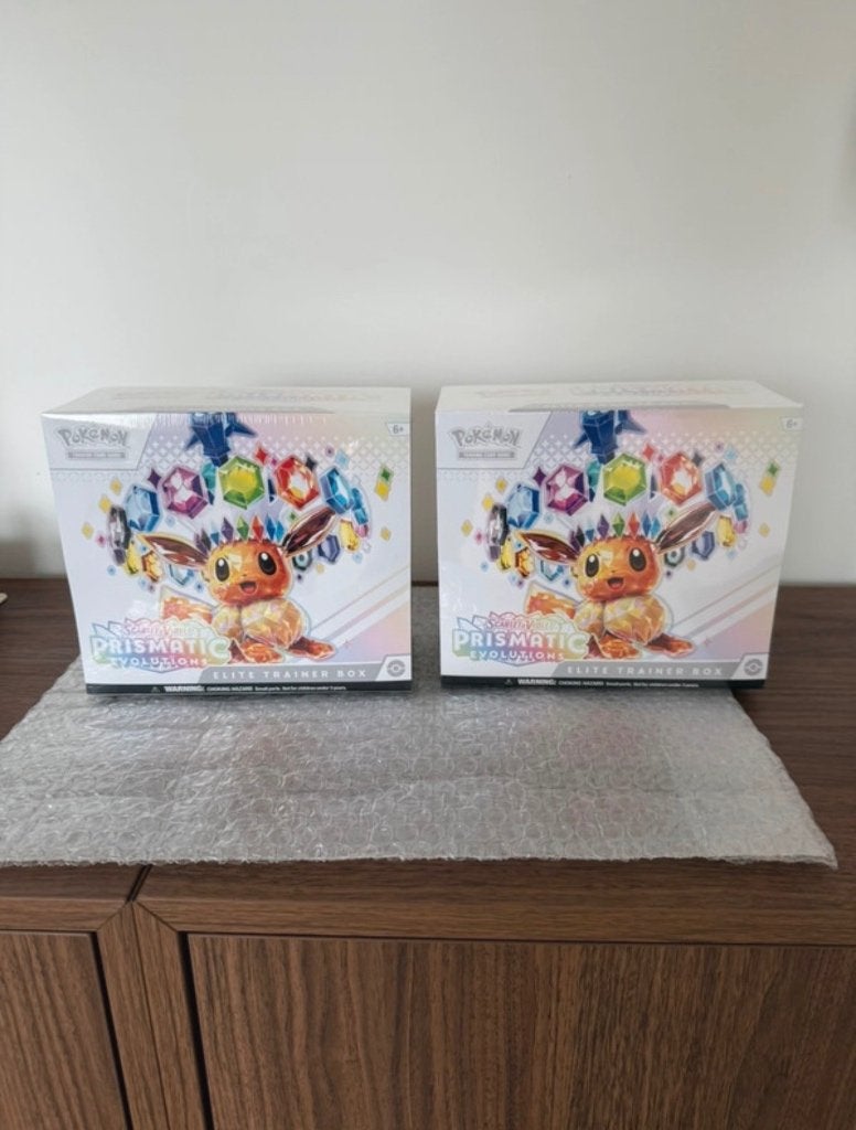 pokemon primatic evolution ETB Sealed, Ophalen of Verzenden, Nieuw, Boosterbox, Foil