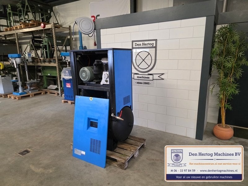 ABAC 5,5kW 13 bar schroefcompressor 270L tank, Doe-het-zelf en Verbouw, Compressors, Ophalen, Geluidgedempt, Gebruikt, 800 liter/min of meer