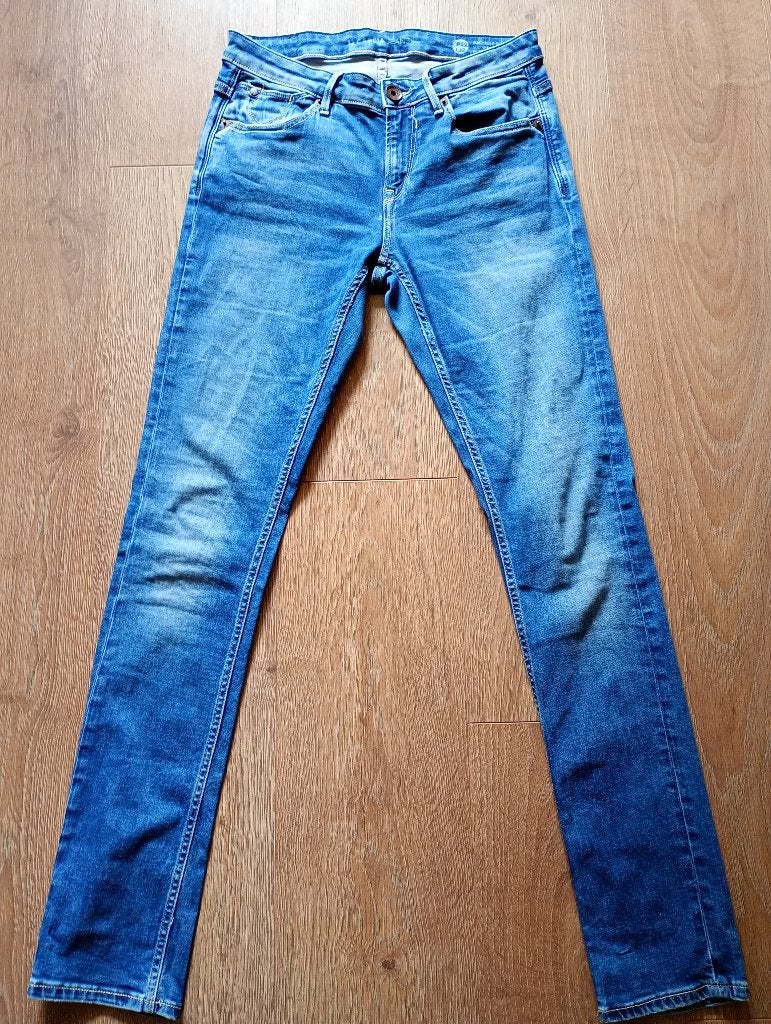 Mooie blauwe spijkerbroek mt 29/32 Garcia, Blauw, Ophalen of Verzenden, Zo goed als nieuw, W28 - W29 (confectie 36)
