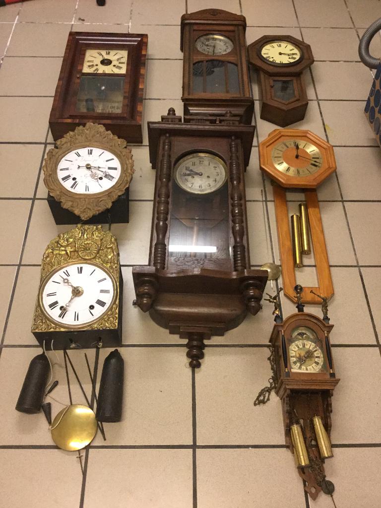 Te koop klokken, Antiek en Kunst, Antiek | Klokken, Ophalen