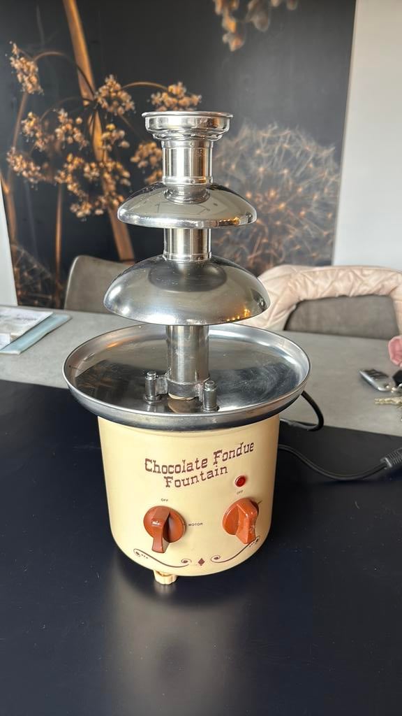 Chocolade fontein, Huis en Inrichting, Keuken | Keukenbenodigdheden, Ophalen of Verzenden, Gebruikt