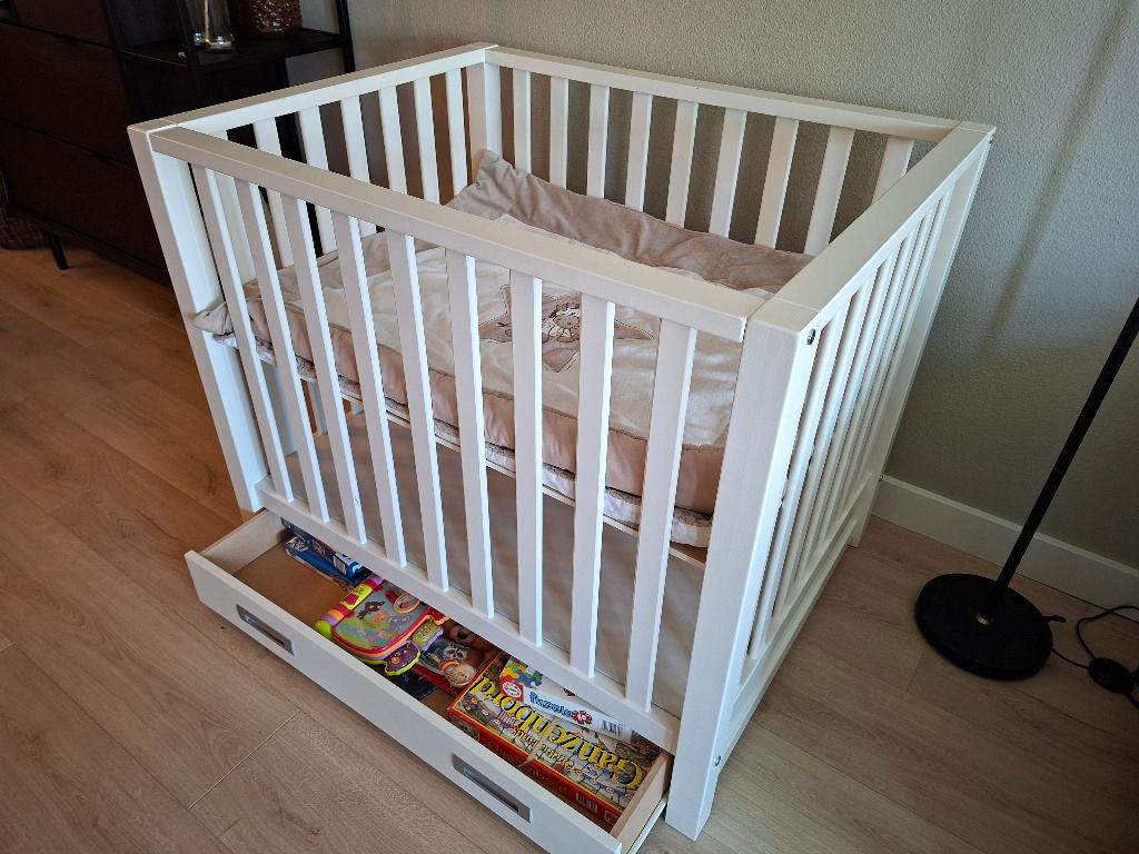 Babybox, Kinderen en Baby's, Boxen, Ophalen, Gebruikt, Vierkant, In hoogte verstelbaar