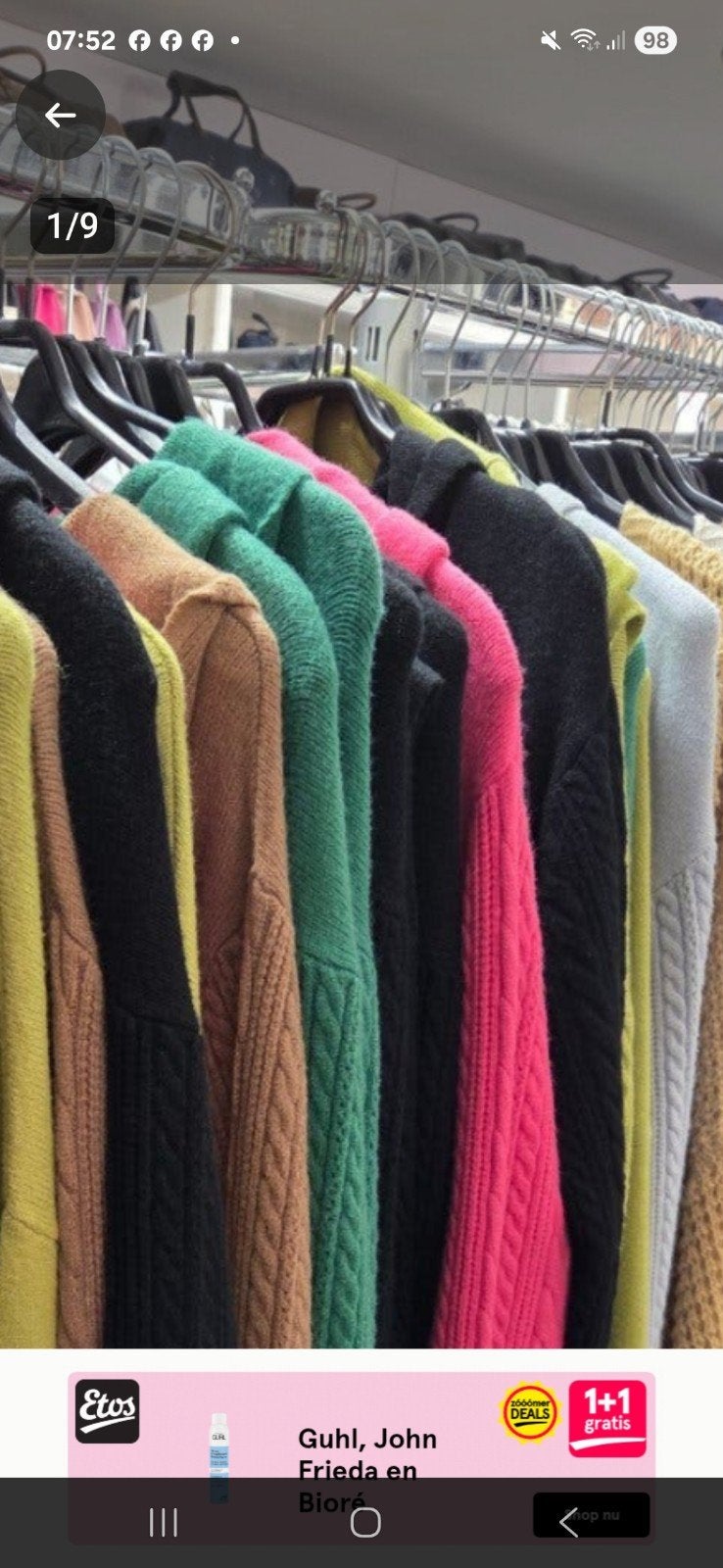 partij dameskleding  €4 per kilo van alle maten S.M.L.XL, Kleding | Dames, Ophalen, Maat 38/40 (M)