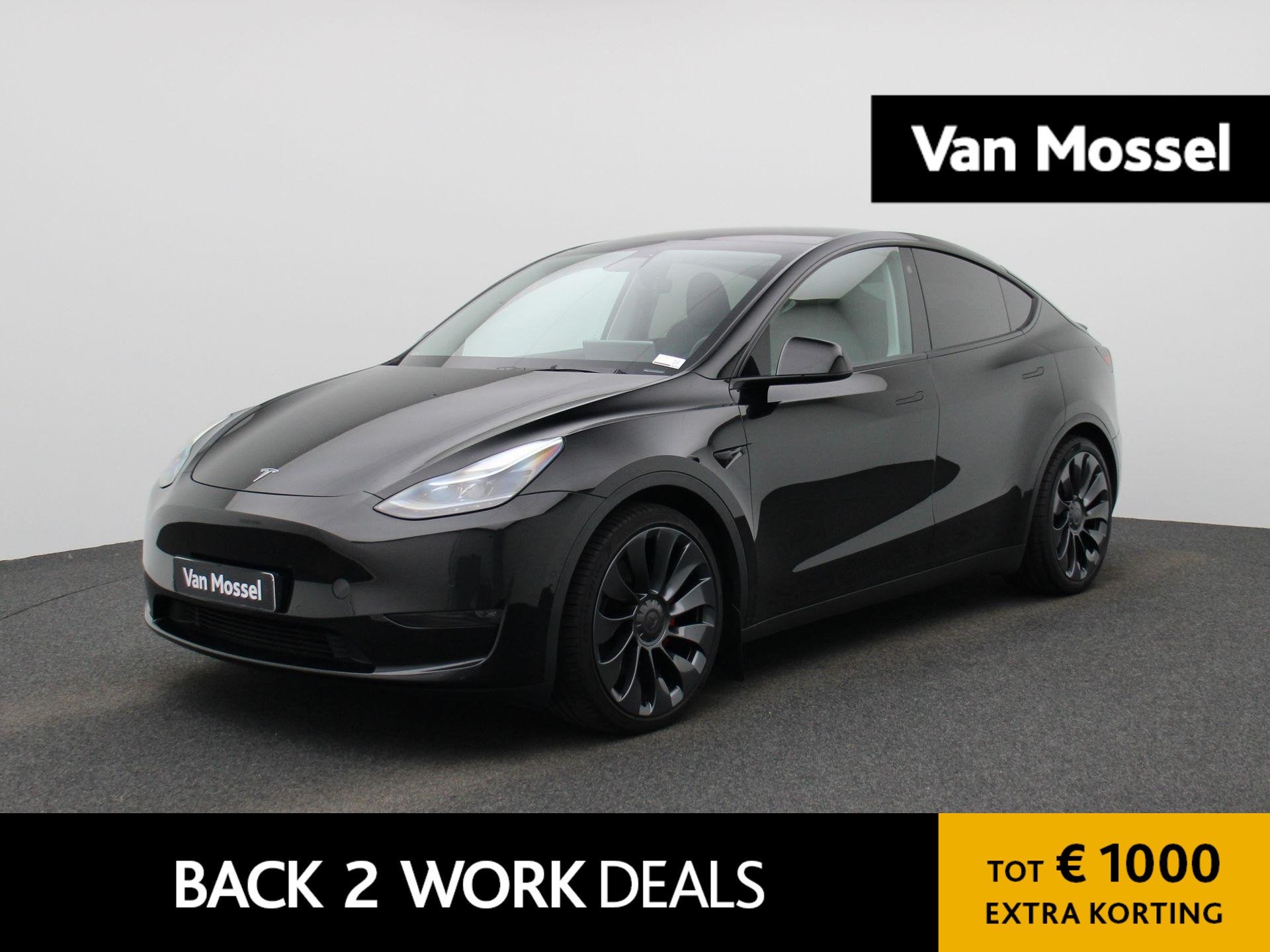 Tesla Model Y Performance AWD 75 kWh | PANORAMADAK | ACHTERU