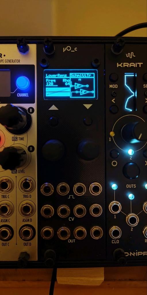 uO_c (Ornament and Crime) eurorack multimodule, Muziek en Instrumenten, Ophalen of Verzenden, Zo goed als nieuw, Overige aantallen