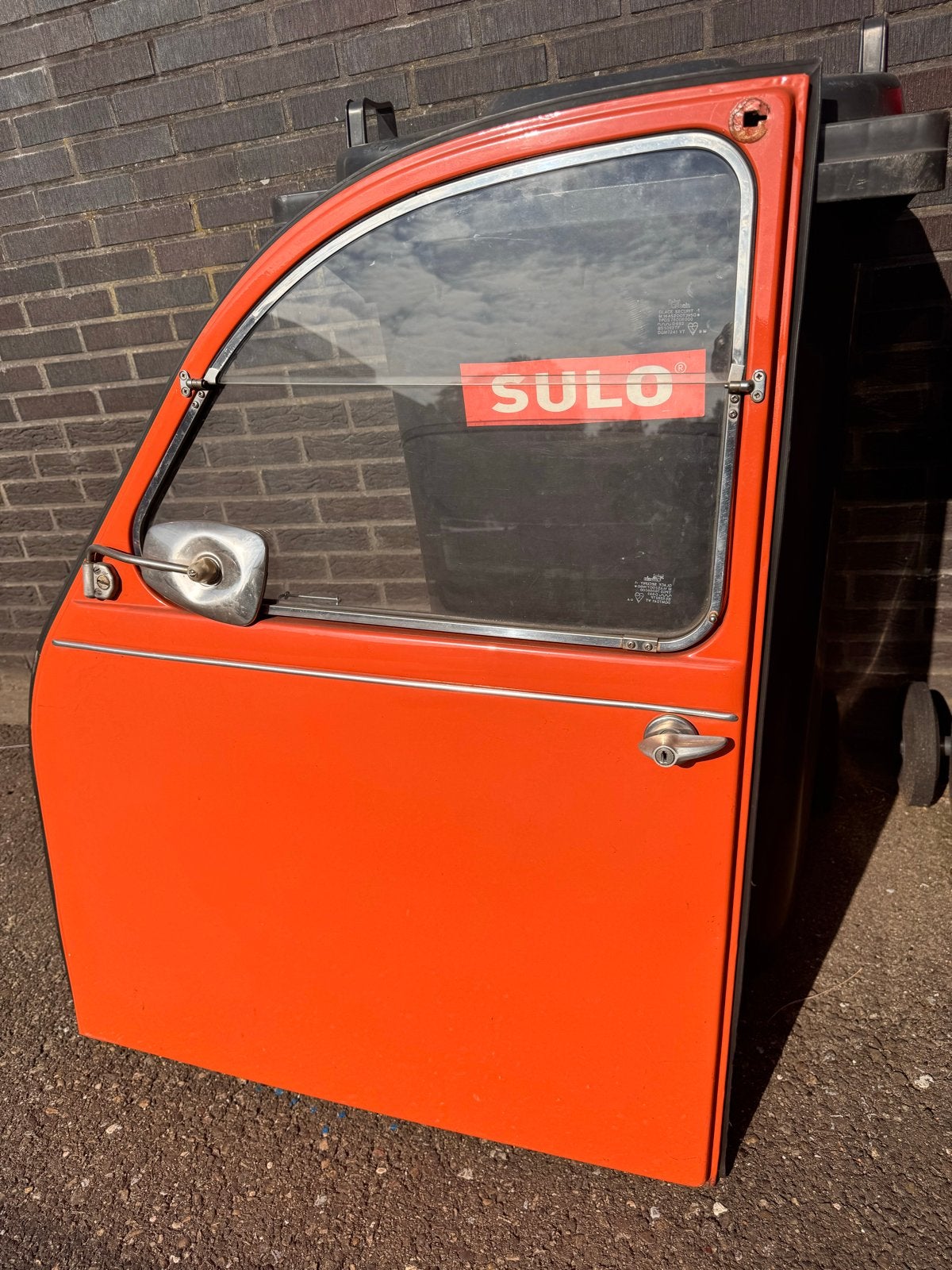 Citroën 2CV Deur Oranje - Gebruikt, Auto-onderdelen, Ophalen, Gebruikt, Citroën, Deur