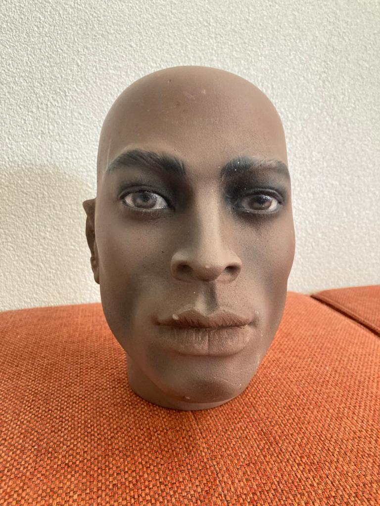 Mannequin Hoofd - Display Hoofd, Antiek en Kunst, Curiosa en Brocante, Ophalen of Verzenden