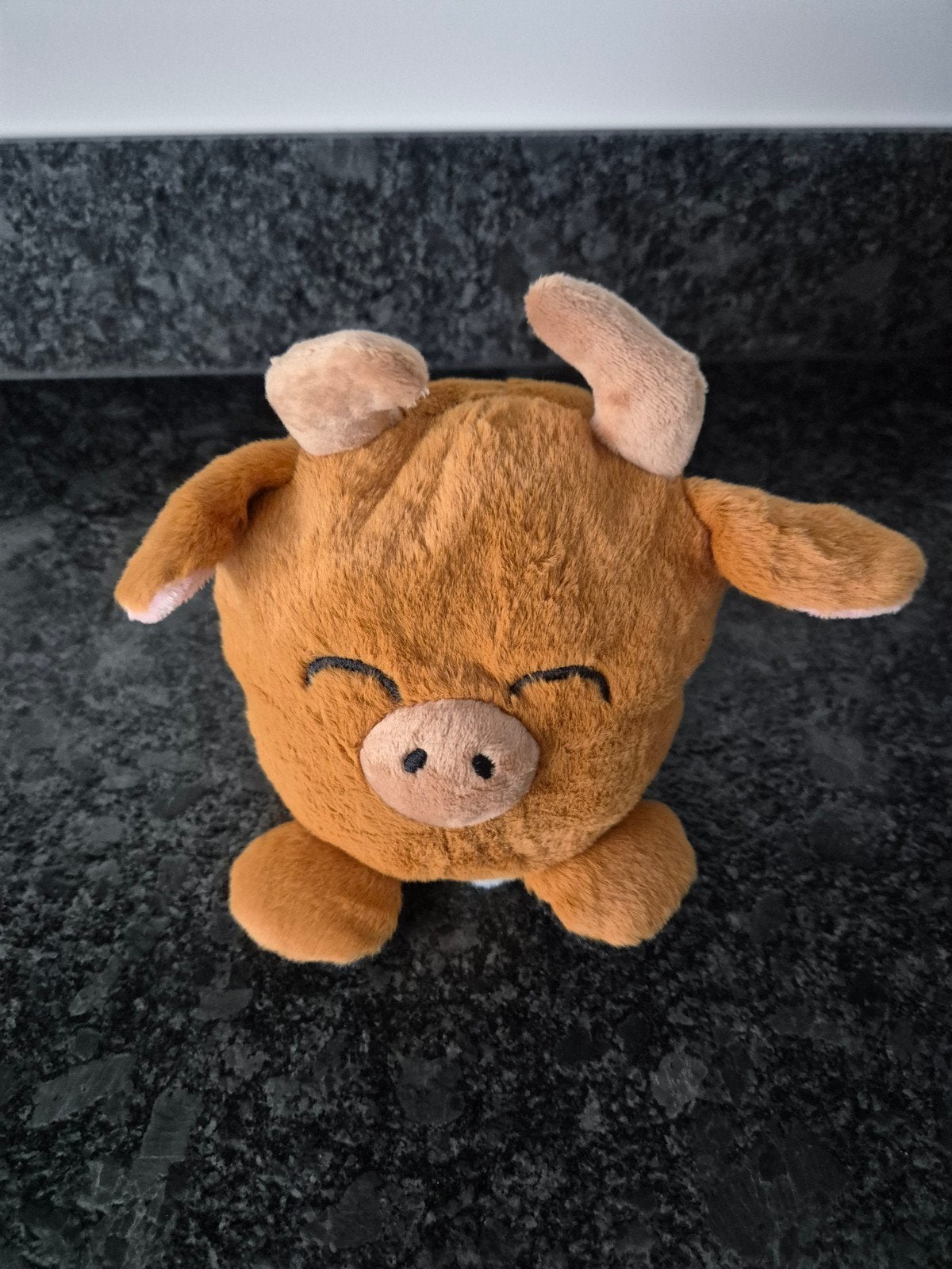 HEMA  - Omkeerbare  Knuffel Stier / Koe, Kinderen en Baby's, Speelgoed | Knuffels en Pluche, Ophalen of Verzenden, Koe