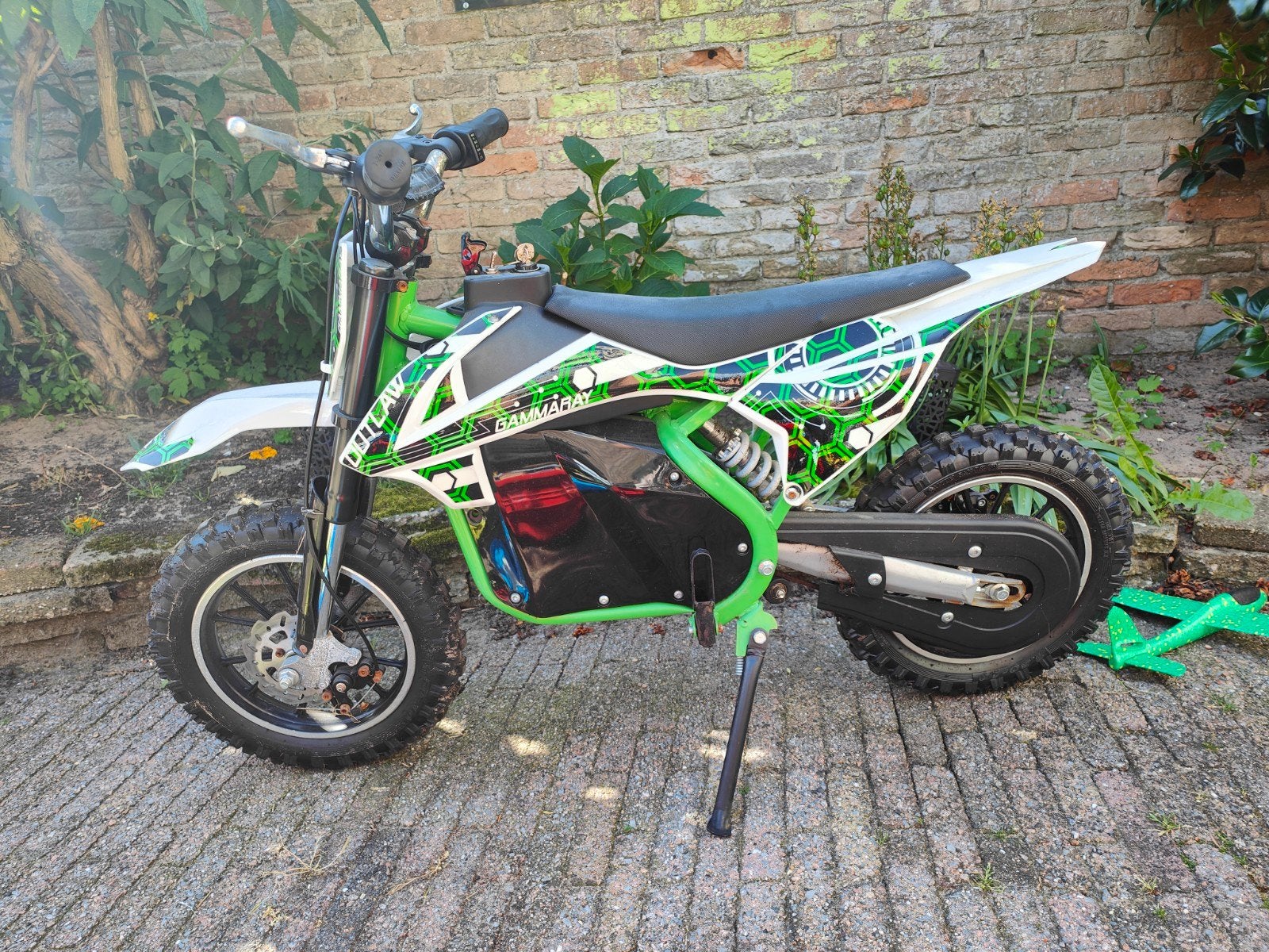 Elektrische crossmotor, Fietsen en Brommers, Minibikes, Midibikes en Pitbikes, Ophalen of Verzenden, Schijfrem, Overige typen