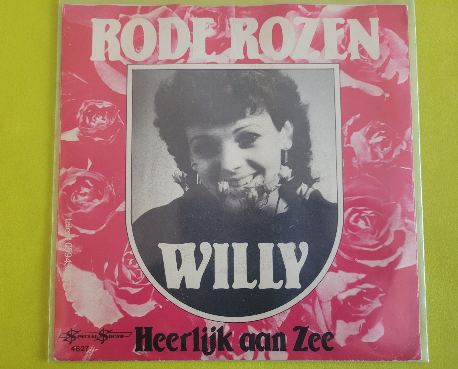 Willy - Rode rozen - Heerlijk aan zee., Cd's en Dvd's, Vinyl | Nederlandstalig, Ophalen, Zo goed als nieuw, Overige formaten, Levenslied of Smartlap