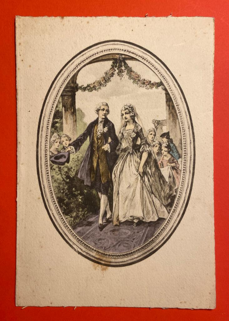 Trouwkaart Vliegerkruishouder T. H Leegstra, Verzamelen, Luchtvaart en Vliegtuigspotten, Ophalen, Zo goed als nieuw, Kaart, Foto of Prent