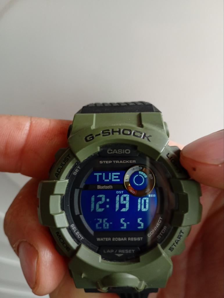 Zgan Gshock horloge Casio, Ophalen of Verzenden, Zo goed als nieuw, Zwart, Android