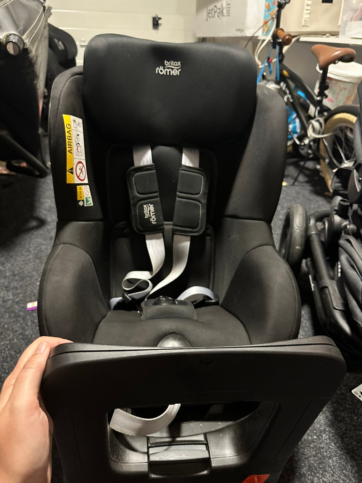 Britax Römer Autostoel, Ophalen, Romer, Zo goed als nieuw, Isofix