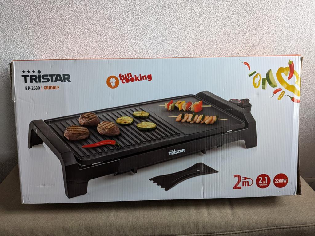 Tristar BP-2630 Griddle - Elektrische Grillplaat, Ophalen
