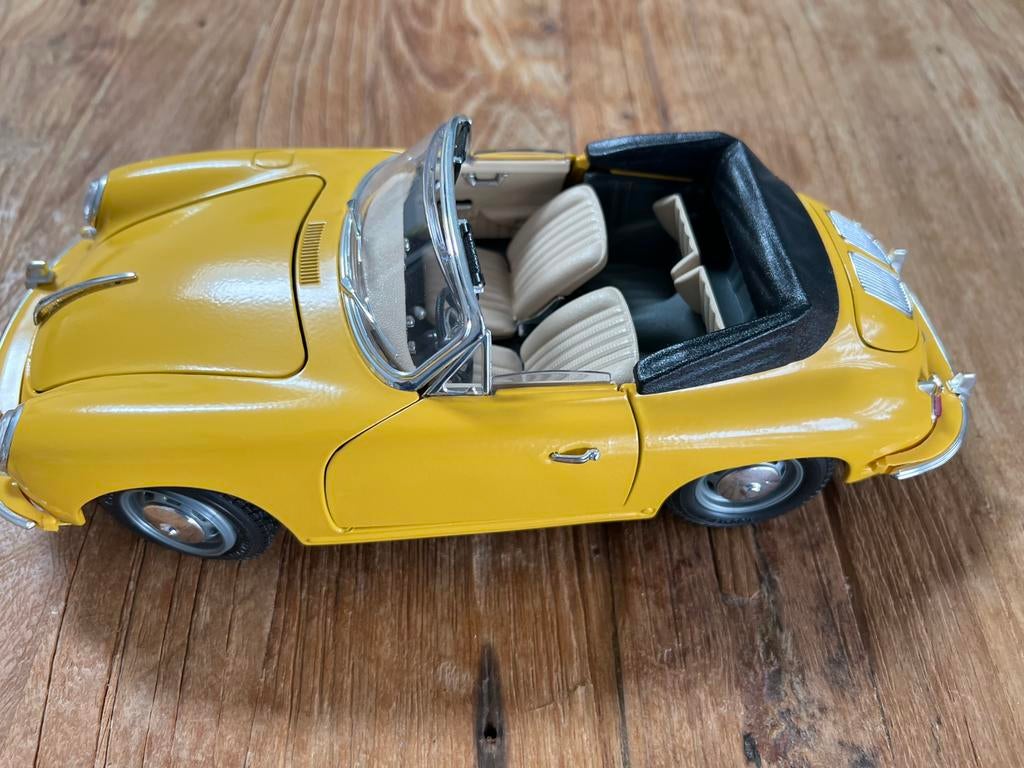 Burago Model porsche 356 (1961), Ophalen of Verzenden, Zo goed als nieuw, Bburago