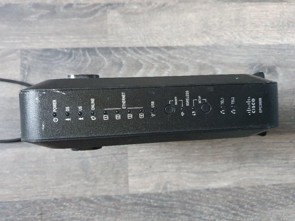Cisco EPC3925b modemrouter, Ophalen of Verzenden, Zo goed als nieuw