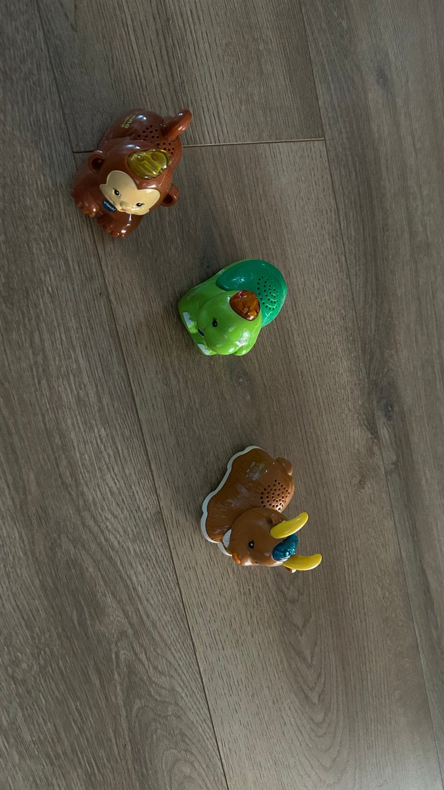 VTech Baby Speelgoed: Schildpad, Geit en Aap, Ophalen of Verzenden, Gebruikt, Overige typen, Met licht