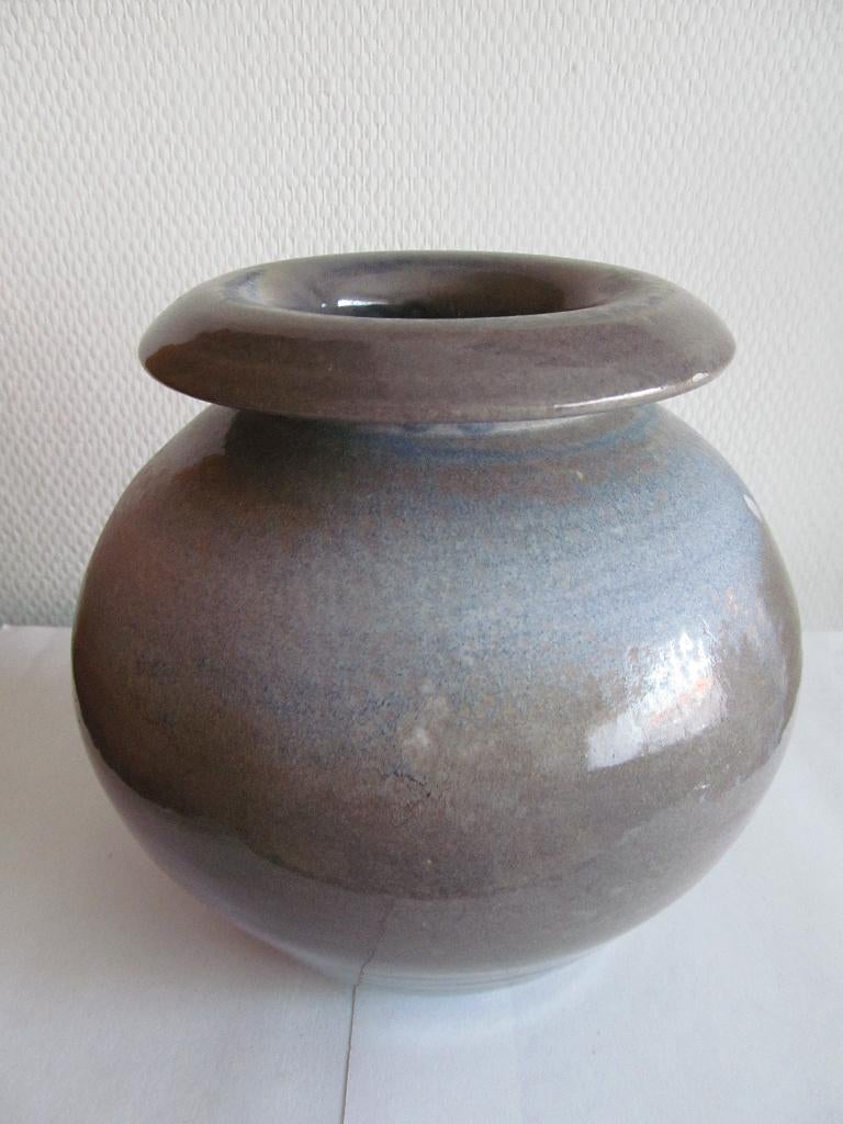 Bol vaas van Tiko Gouda, Ophalen, Gebruikt, Overige kleuren, Aardewerk of Porselein