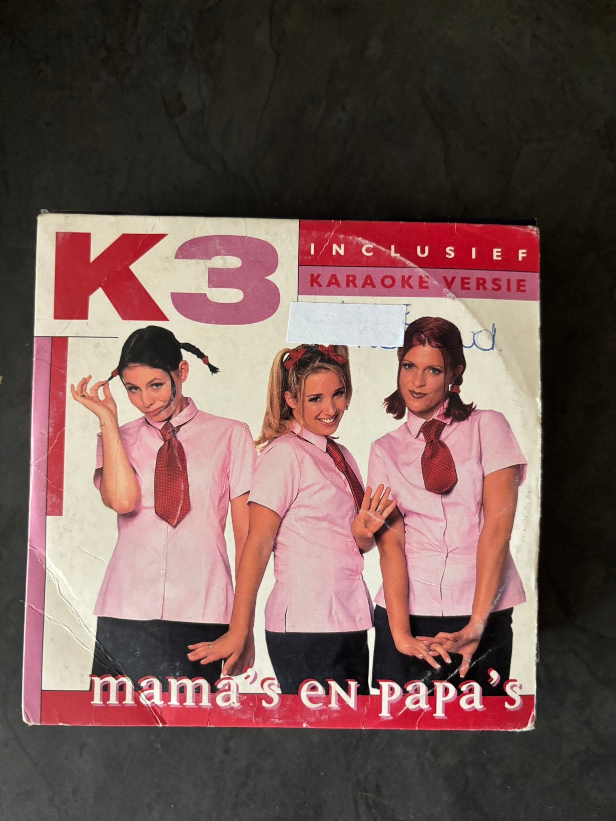 K3 cd single mama’s en papa’s, Ophalen of Verzenden, Zo goed als nieuw
