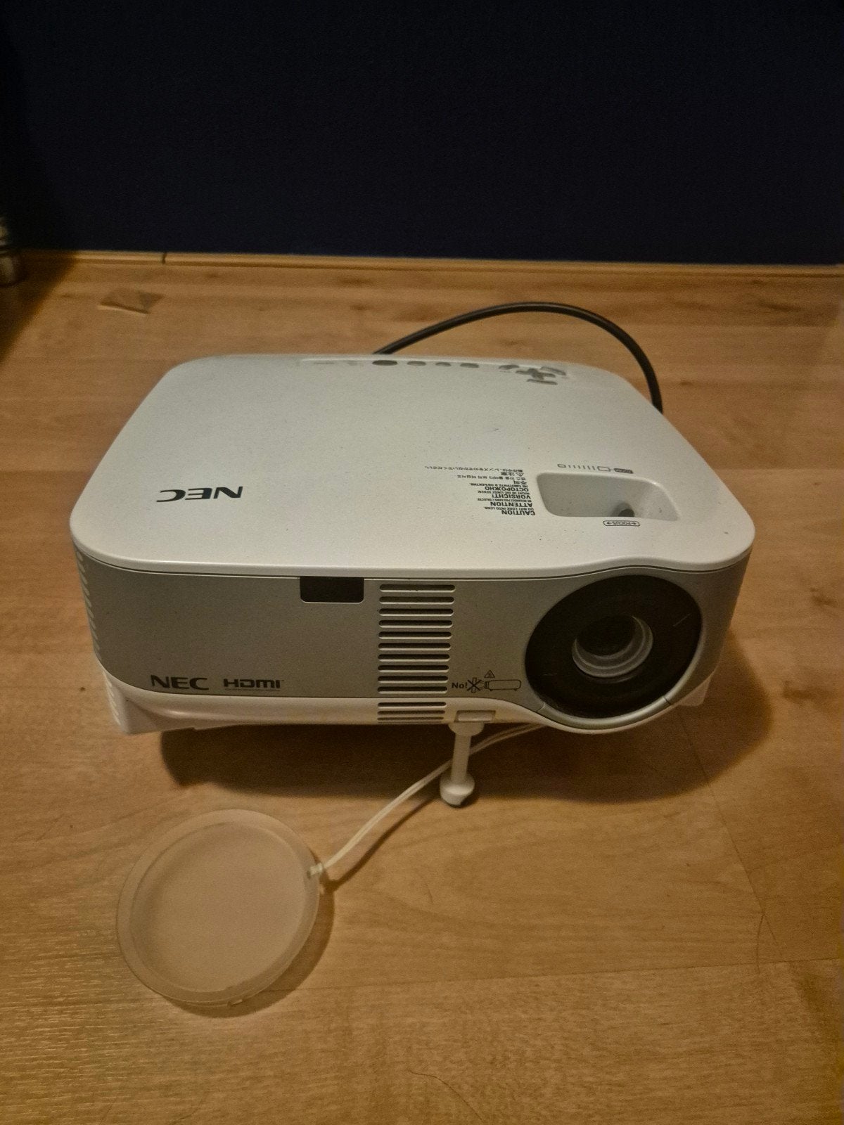 NEC VT800 Home Cinema Projector - HDMI VGA - 2700 uur, Gebruikt, LCD, Overige resoluties, NEC
