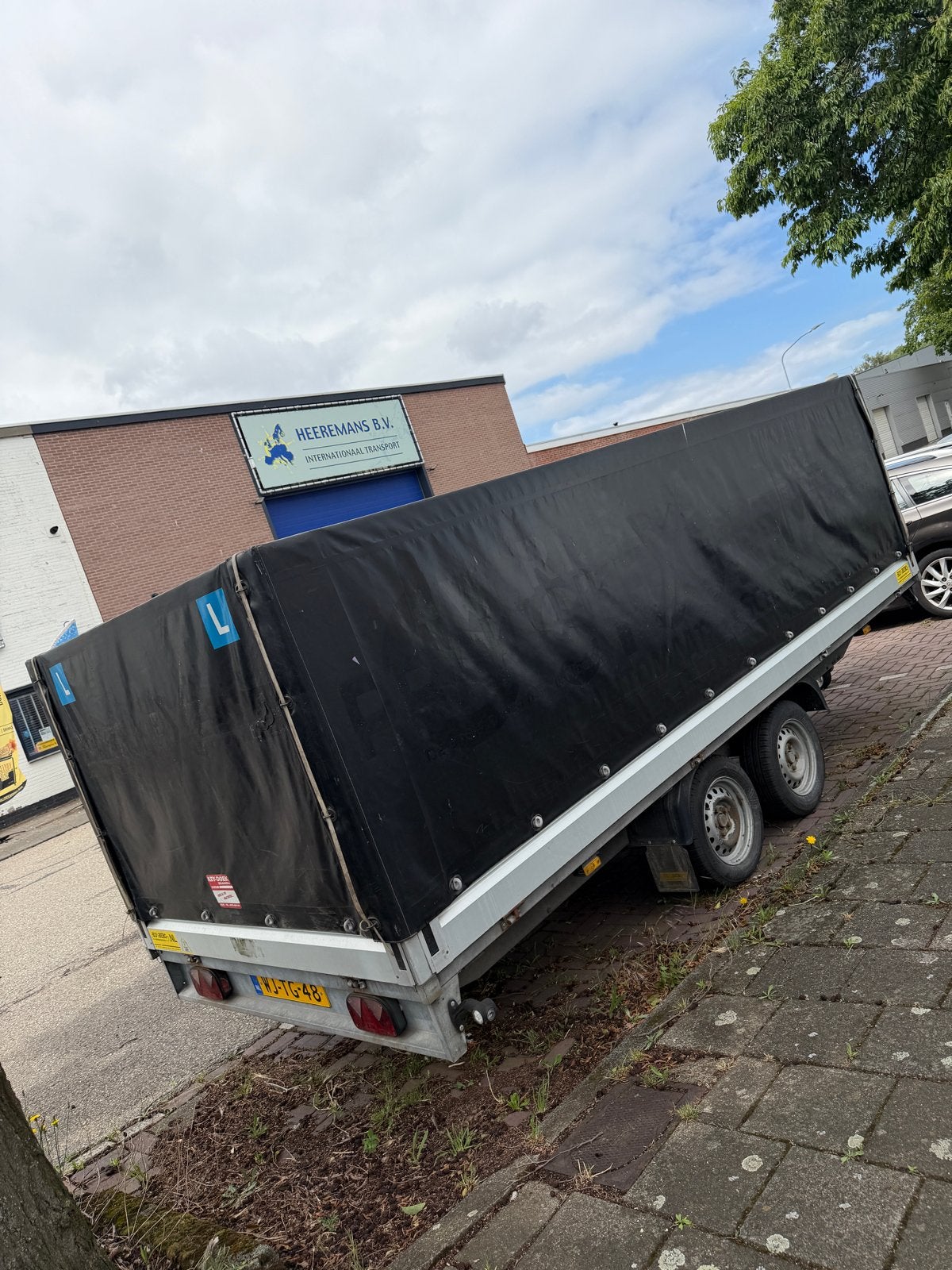 Lesaanhanger te koop - Ideaal voor rijscholen (BE), Ophalen, Gebruikt