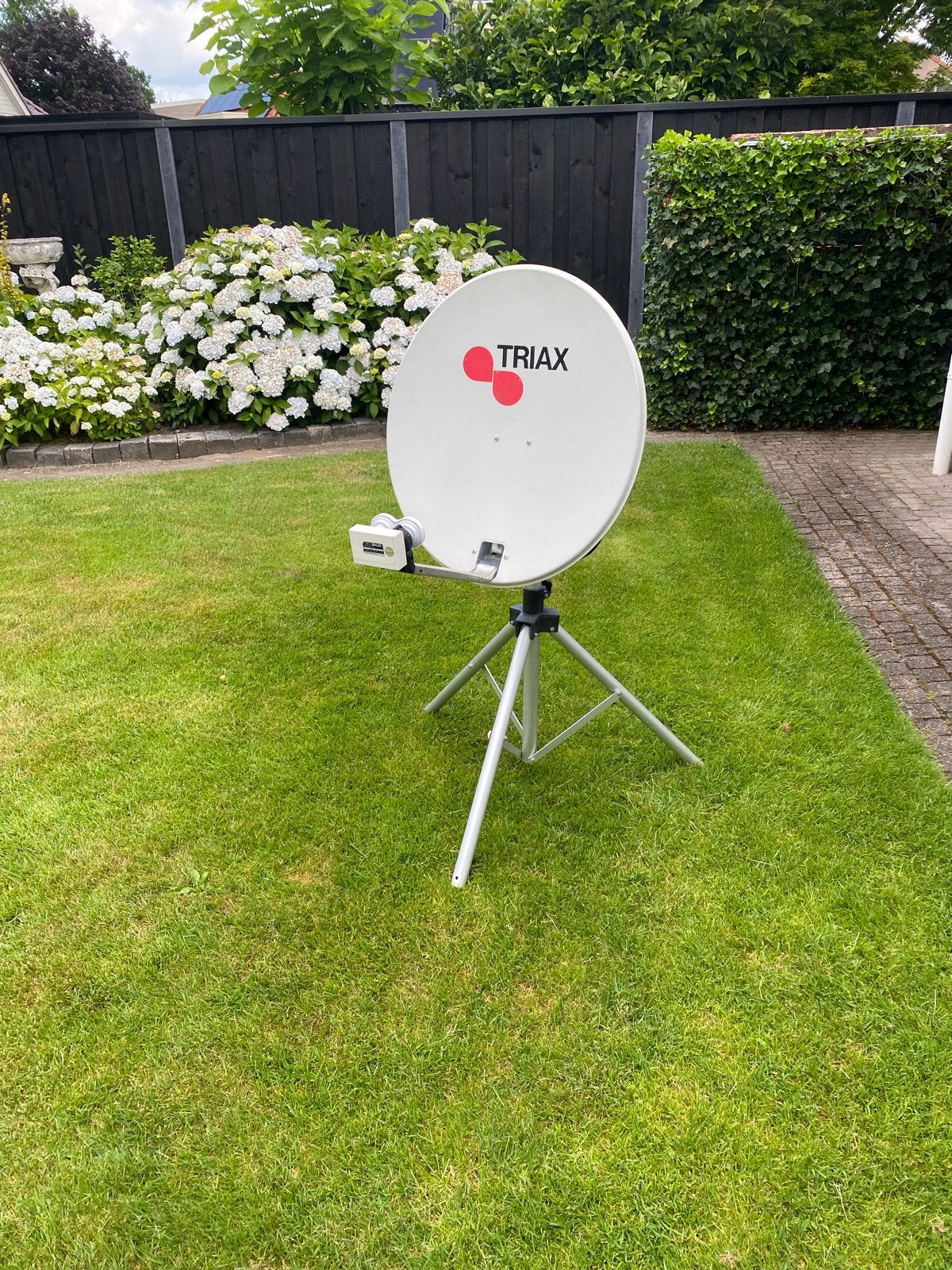 Complete Satelliet Set: Schotel, Statief, Ontvanger, Finder, Ophalen, Gebruikt, (Schotel)antenne, Overige merken