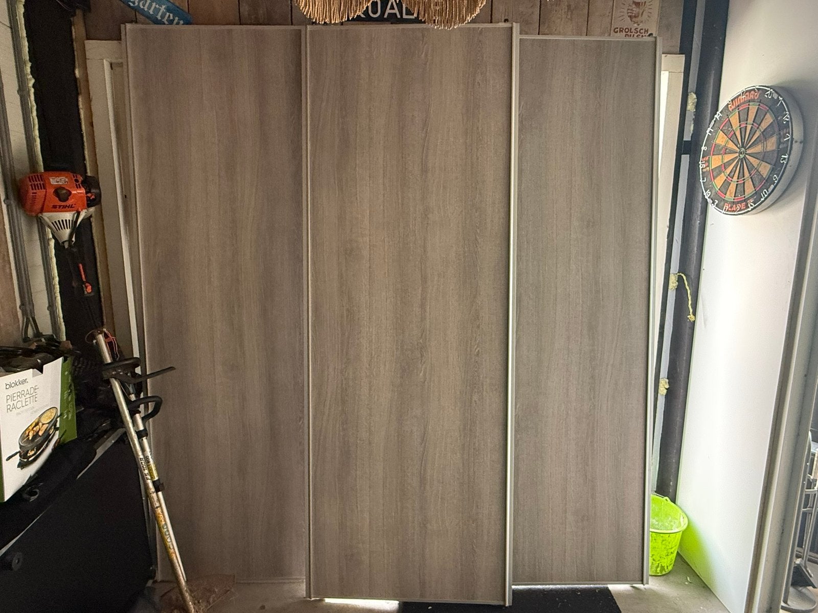 Schuifwand schuifdeuren 3 delig, Ophalen, Zo goed als nieuw