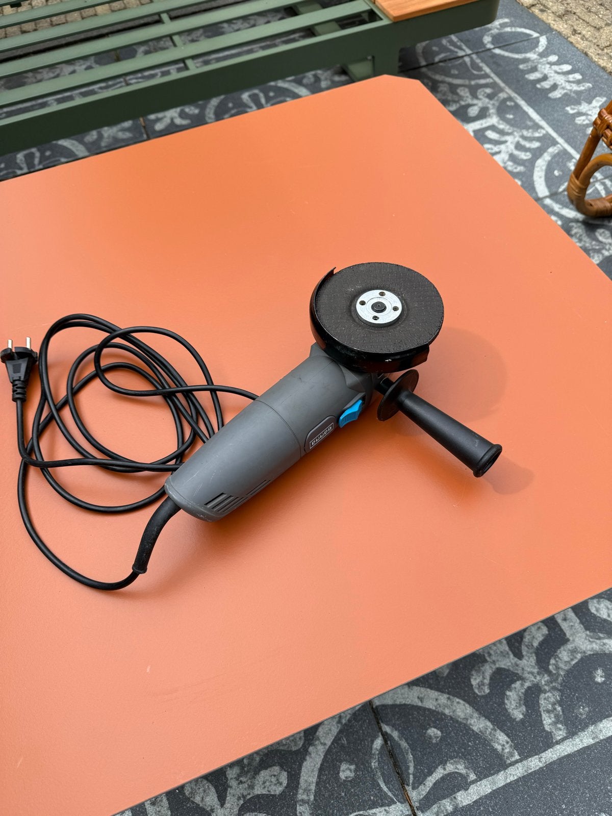 Gamma Haakse Slijper 950W - Zo goed als nieuw, Doe-het-zelf en Verbouw, Gereedschap | Slijpmachines, Ophalen of Verzenden, Gebruikt