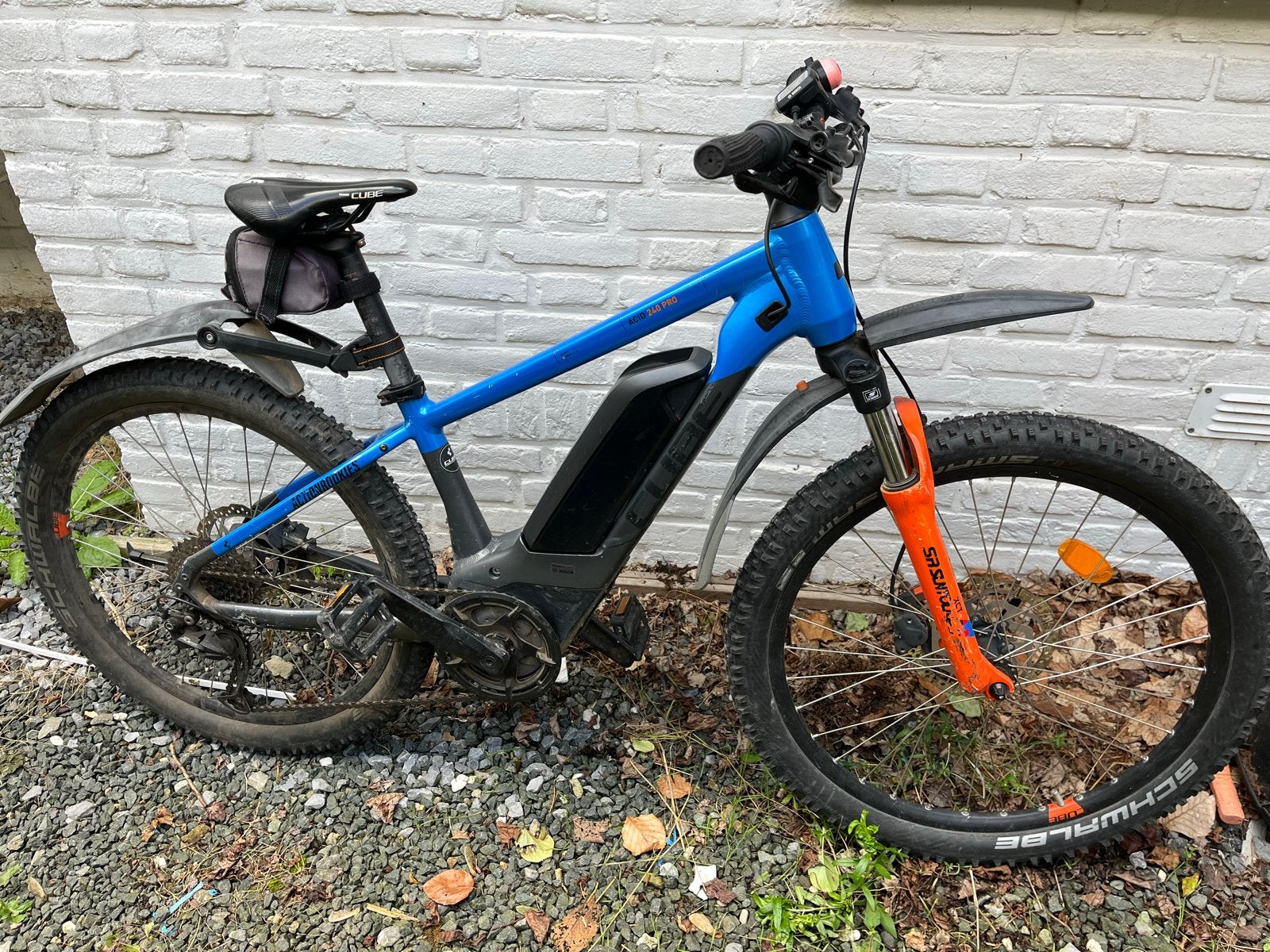 24 inch Elektrische Mountainbike cube acid hybrid rookie pro, Gebruikt, Hardtail, Ophalen of Verzenden, Schijfrem